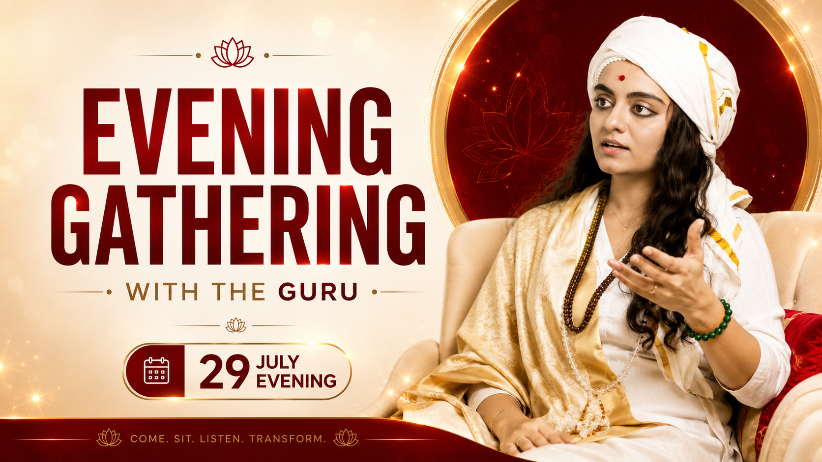 Meditation gathering